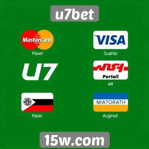 Métodos de pagamento no U7bet são diversificados